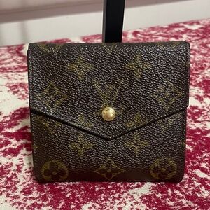 Louis Vuitton Monogram Trifold Compact Wallet